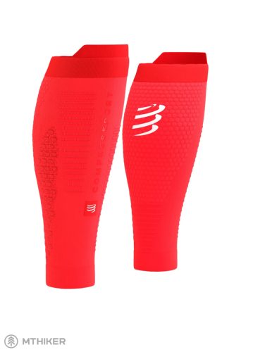 Compressport r2 3.0 Fluo Red kompressziós szár