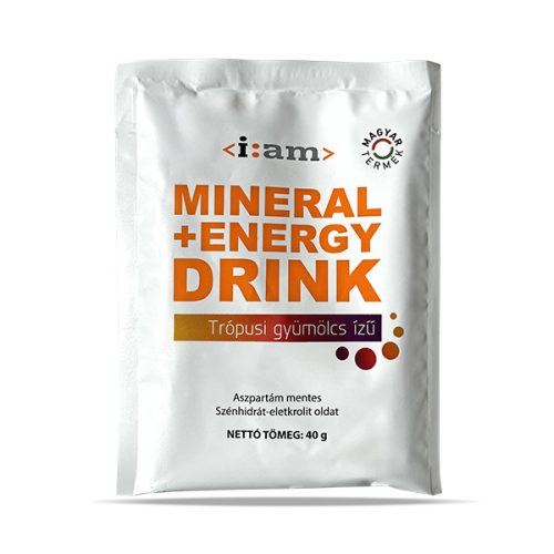 Mineral+Energy drink Tropical íz 40 gr